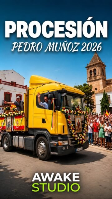 🚛 Procesión de San Cristóbal 2026 | Pedro Muñoz
Ayer tuvimos el placer de acompañar y documentar la tradicional procesión en honor a San Cristóbal, patrón de los conductores, en Pedro Muñoz.
Queremos dedicar este vídeo a todas las personas que trabajan cada día al volante: transportistas, agricultores, repartidores, conductores profesionales y a todos aquellos que hacen de la carretera parte de su vida.
Gracias por vuestro esfuerzo, compromiso y por desempeñar una labor tan importante para nuestra sociedad.
También queremos reconocer el valor de mantener vivas nuestras tradiciones y celebrar a San Cristóbal, símbolo de protección y guía para quienes emprenden el camino cada día.
Esperamos que disfrutéis de este pequeño recuerdo de una jornada tan especial.
¡Feliz San Cristóbal!
#SanCristóbal #PedroMuñoz #Procesión #Tradición #Transportistas Conductores Carretera CastillaLaMancha AwakeStudio Vídeo